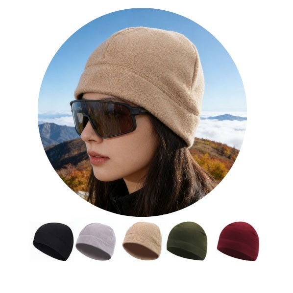 Ultra-Warm Polar Fleece Winter Beanie Hat - Breathable, Soft & Stretchy Cap