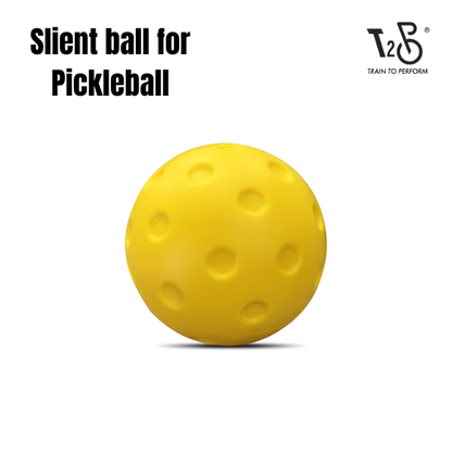 T2P Silent Foam Pickleball Balls | Quiet Practice Balls for Indoor Training | 60dB Low Noise HOA-Friendly Pickleballs