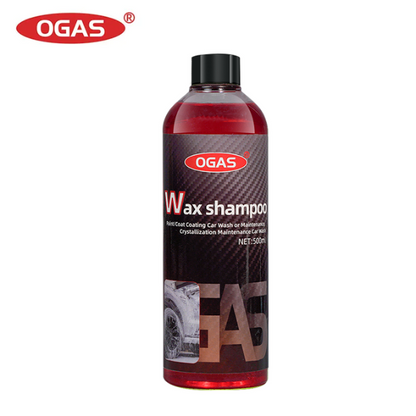 OGAS 500ml Wash & Wax Snow Foam Shampoo – Rich Suds pH-Balanced Paint Protection