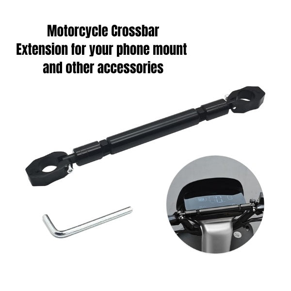 Adjustable Motorcycle Cross Bar – 22mm Aluminum Alloy
