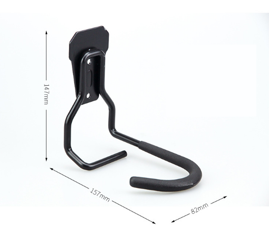 Space-Saving Bicycle Wall Hook – Heavy-Duty 30kg Capacity Wall Hanger & Display Stand