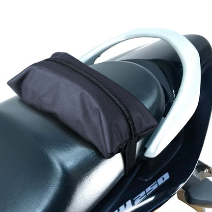 30L Lockable Motorcycle Helmet Bag – Waterproof Oxford Fabric Storage Pouch | 3-Digit Combination Lock & Compact Carry Pouch