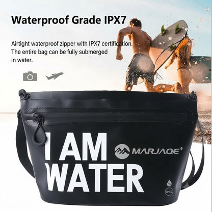 IPX7 Waterproof Sling Bag – Airtight Crossbody Dry Pouch & Waist Bag