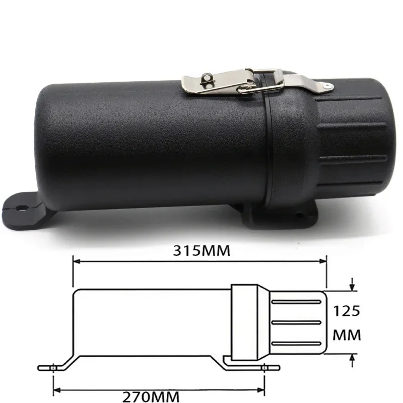 Heavy-Duty Large Storage Tube – The Waterproof "Glovebox" Your Bike is Missing