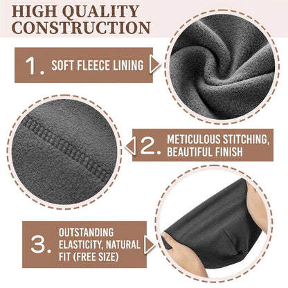 Ultra-Warm Polar Fleece Winter Beanie Hat - Breathable, Soft & Stretchy Cap
