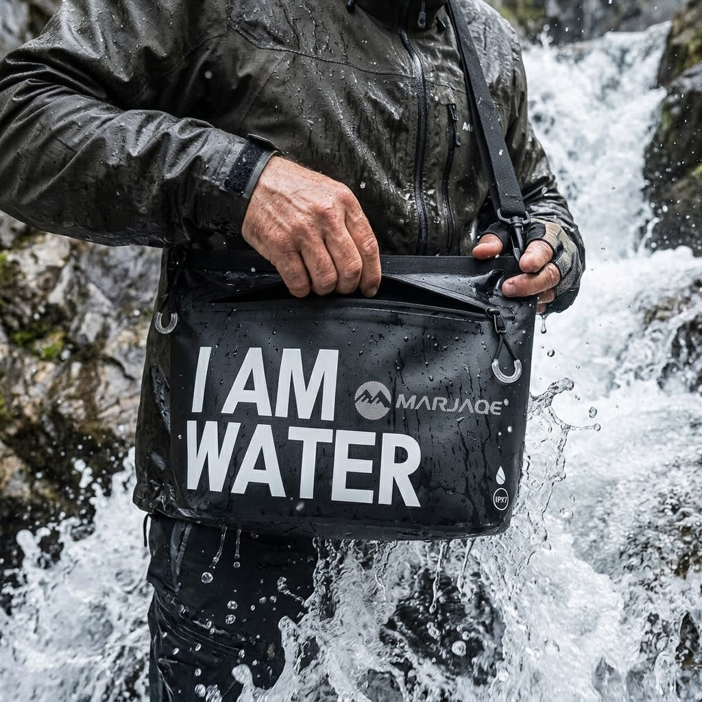 IPX7 Waterproof Sling Bag – Airtight Crossbody Dry Pouch & Waist Bag