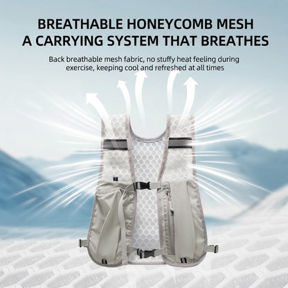 125g Ultra-Light Hydration Vest - Breathable Running Backpack for Trail, Cycling & Hiking