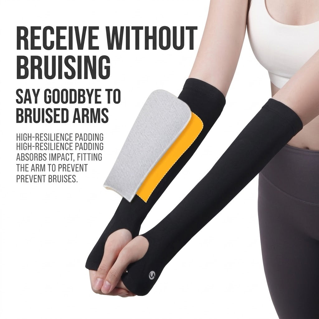 Volleyball Arm Sleeves ONE PAIR Anti-Slip High-Elastic Forearm Protectors Protect Arms