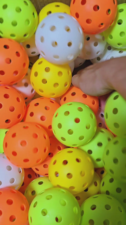 Longer Rally Pickleball Balls – Indoor & Outdoor (6-Pack)
