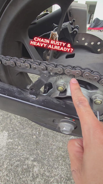Heavy Duty Motorcycle Chain Cleaner Spray (450ml) – High-Pressure Drivetrain & Sprocket Degreaser