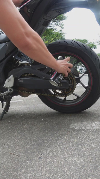 Heavy-Duty Motorcycle Paddock Stand – The "No-Wobble" Wheel Lift