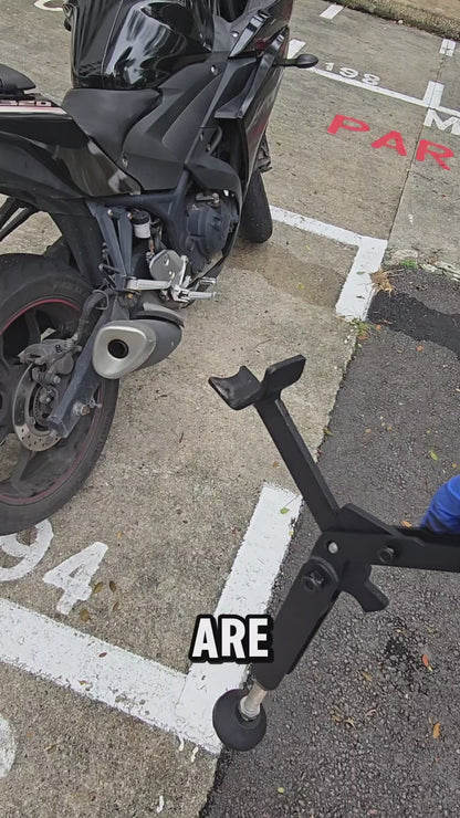 Motorcycle Rear Wheel Lifter Stand – 200kg Heavy Duty Portable