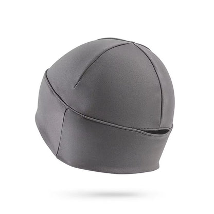 Skull Cap with Ponytail Hole Braid Hole Head Cap Winter Running Beanie Hat Cold Weather Sports