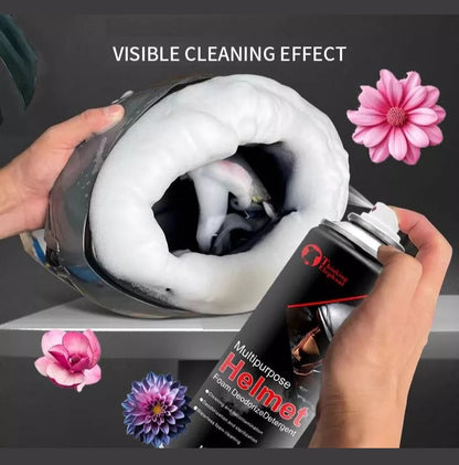 Thinking Elephant 300ml Helmet Cleaner & Disinfecting Foam – Waterless Gear Spray for Helmets, Gloves, Suits & Shoes
