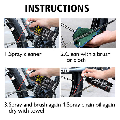 Professional Motorcycle Chain Maintenance Trio – Heavy-Duty Drivetrain Care System