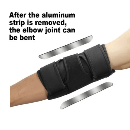 Adjustable Elbow Support Sleeve with Removable Stabilizer – Breathable Compression Arm Wrap for Sports & Gym