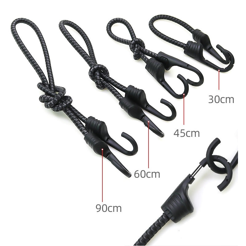 Heavy Duty Bungee Cords – UV Resistant Tie-Downs with Dual-Lock Hooks