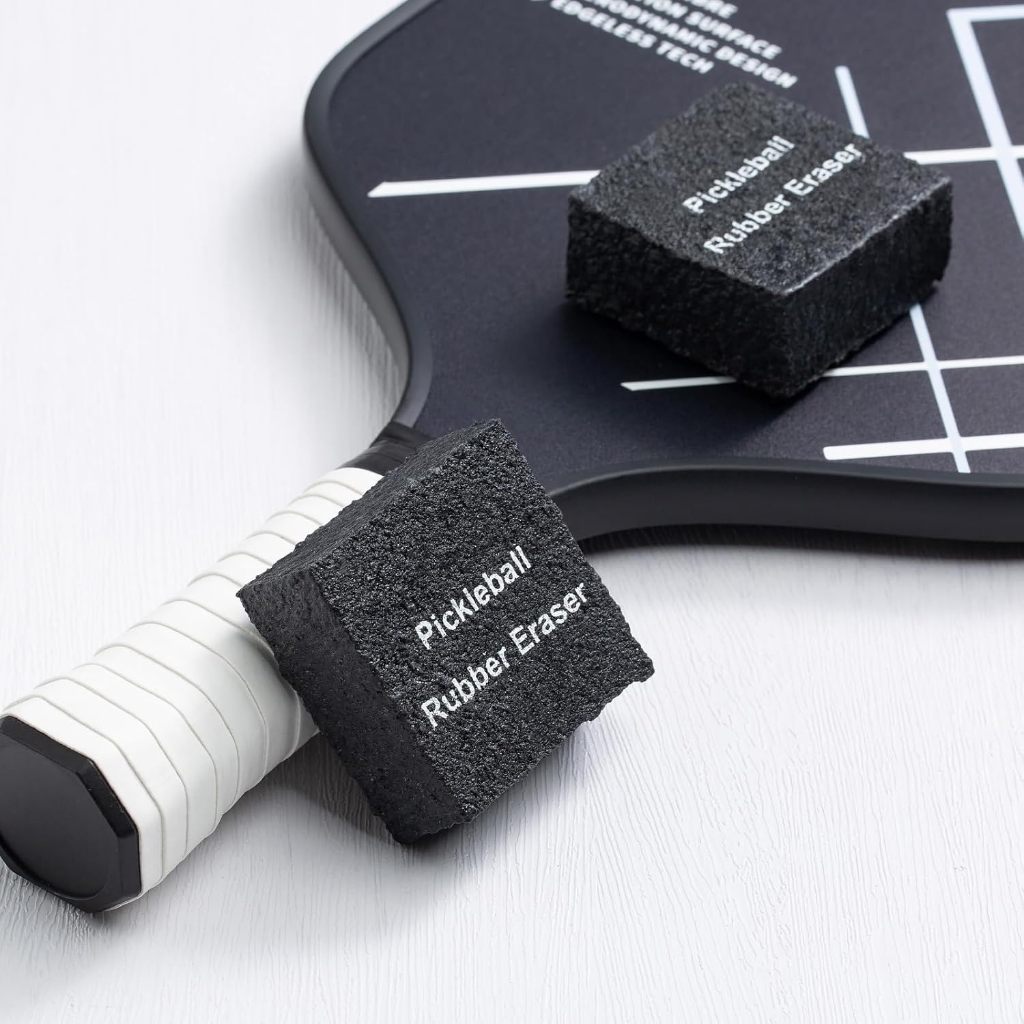 T2P Raw Carbon Fiber Pickleball Paddle Eraser
