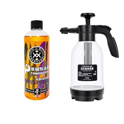CHERRYCOOL Concentrated Pre-Wash Snow Foam (500ml) – Professional Anti-Scratch Car Wash | High-Cling Foam & Paint Protection