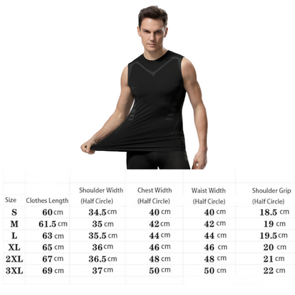 Ionic Shaping Vest – Premium Men's Compression Singlet & Body Toning Tank Top