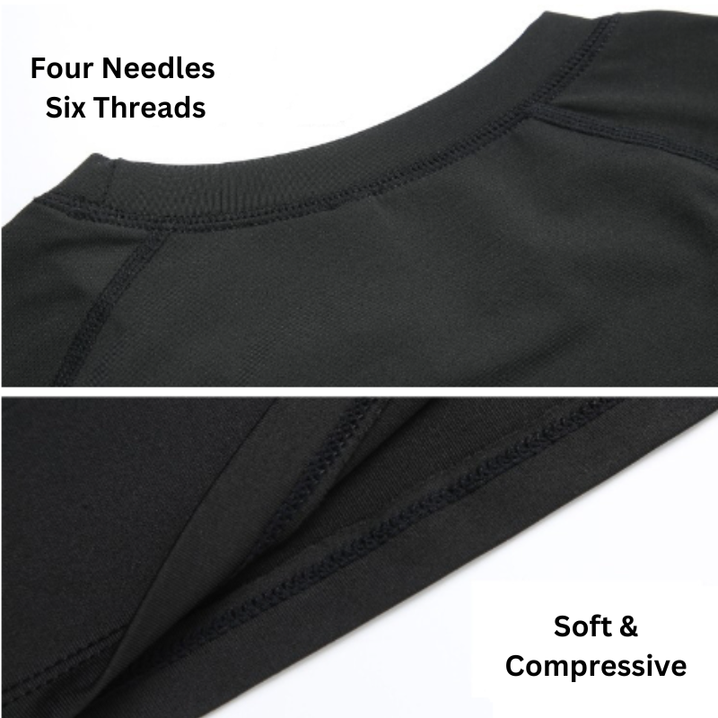 Men's Compression Short Sleeve Top – Lightweight Quick-Dry Base Layer for Fitness & Athletic Training