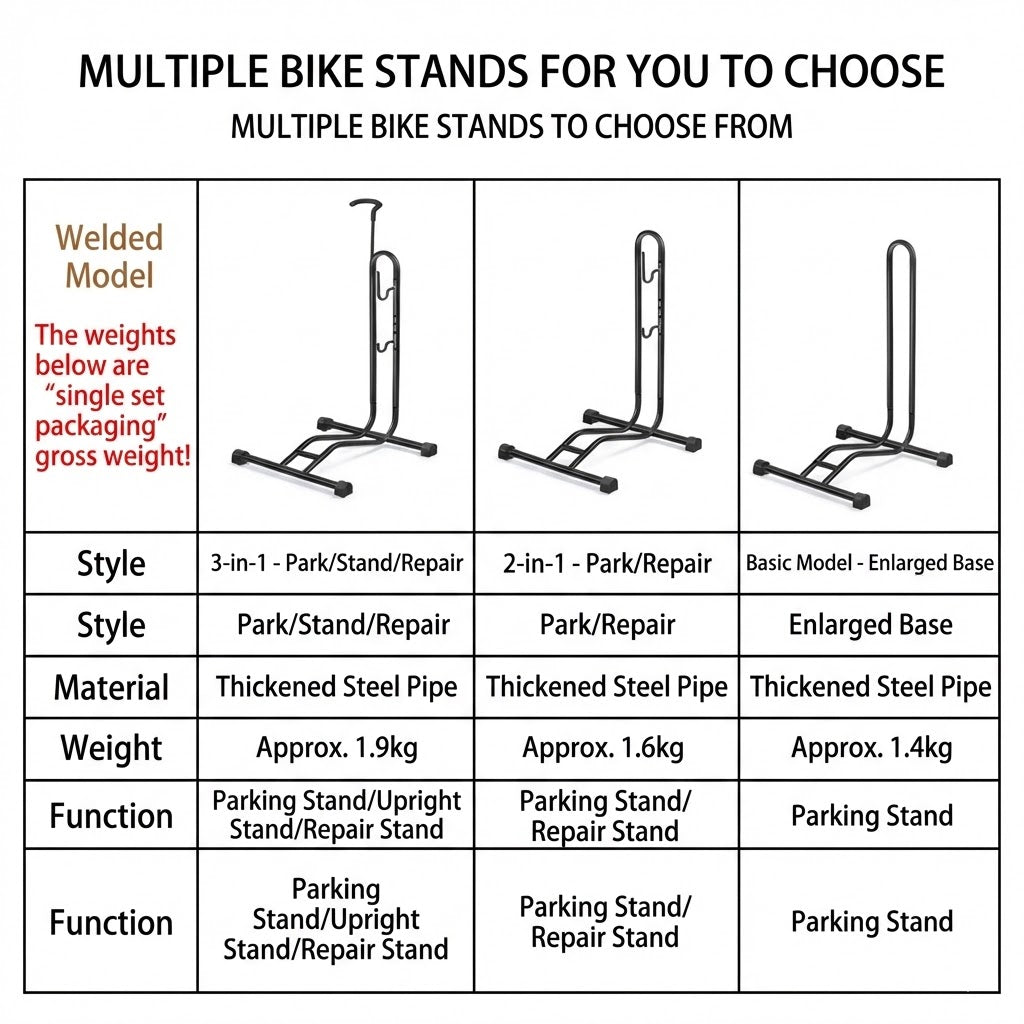 T2P Multi-Function Bike Stand Collection – Versatile Storage & Maintenance Racks for Every Space