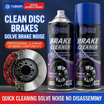 TUBEER 450ml Brake System Cleaner – High-Pressure Degreaser & Brake Dust Remover